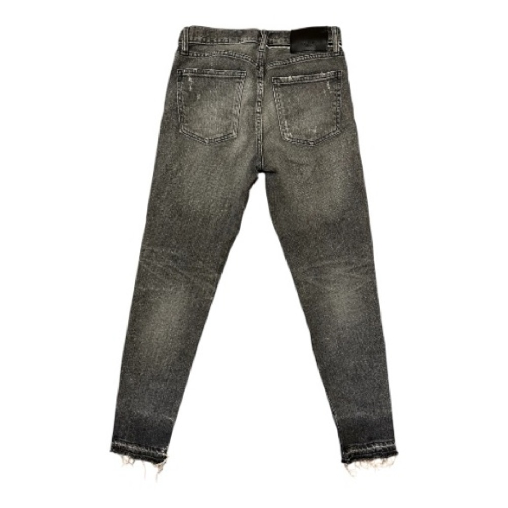 Moussy Washed Black Ankle Jeans - Picture 3 of 4